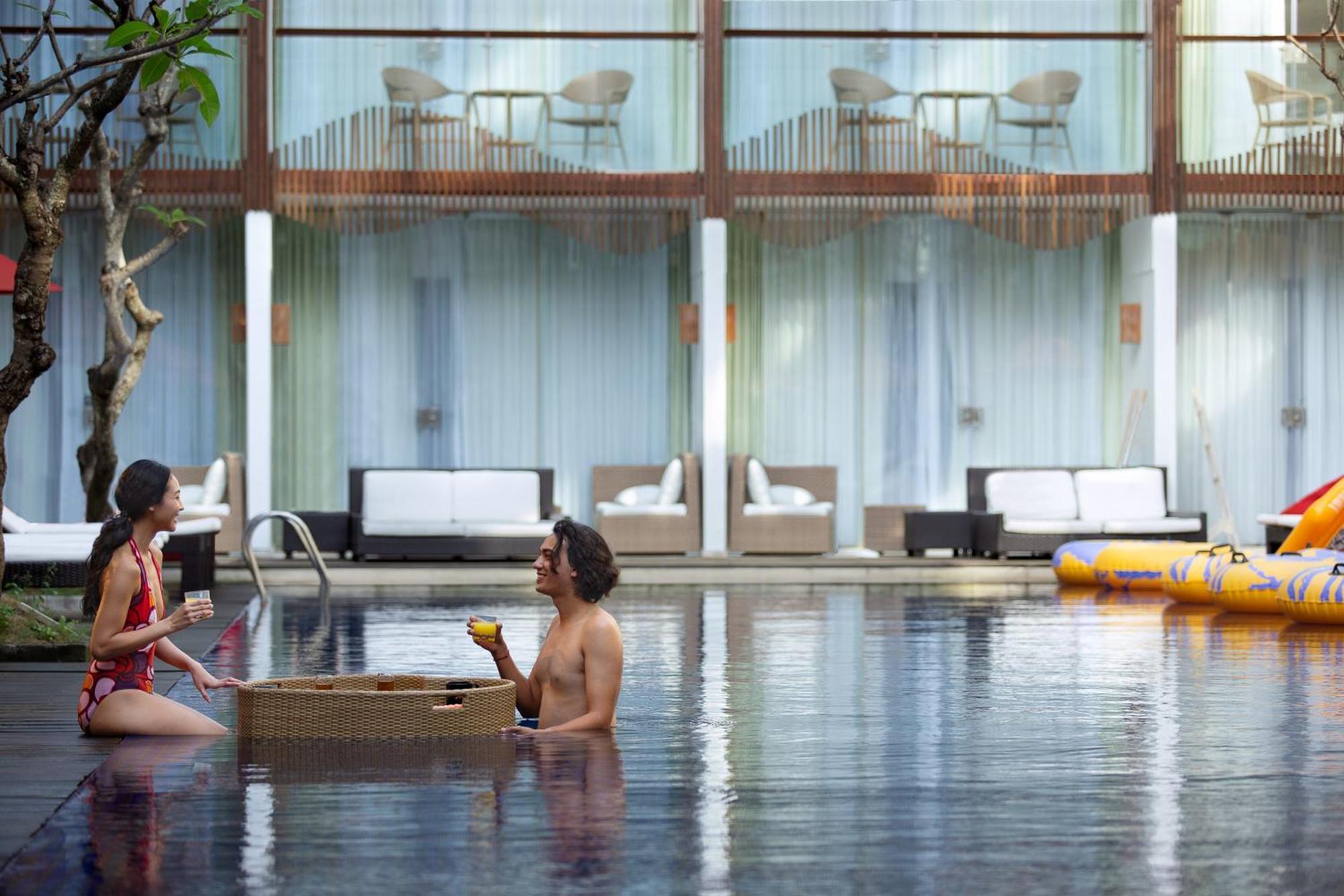 The Bene Hotel Kuta Lombok Exterior foto