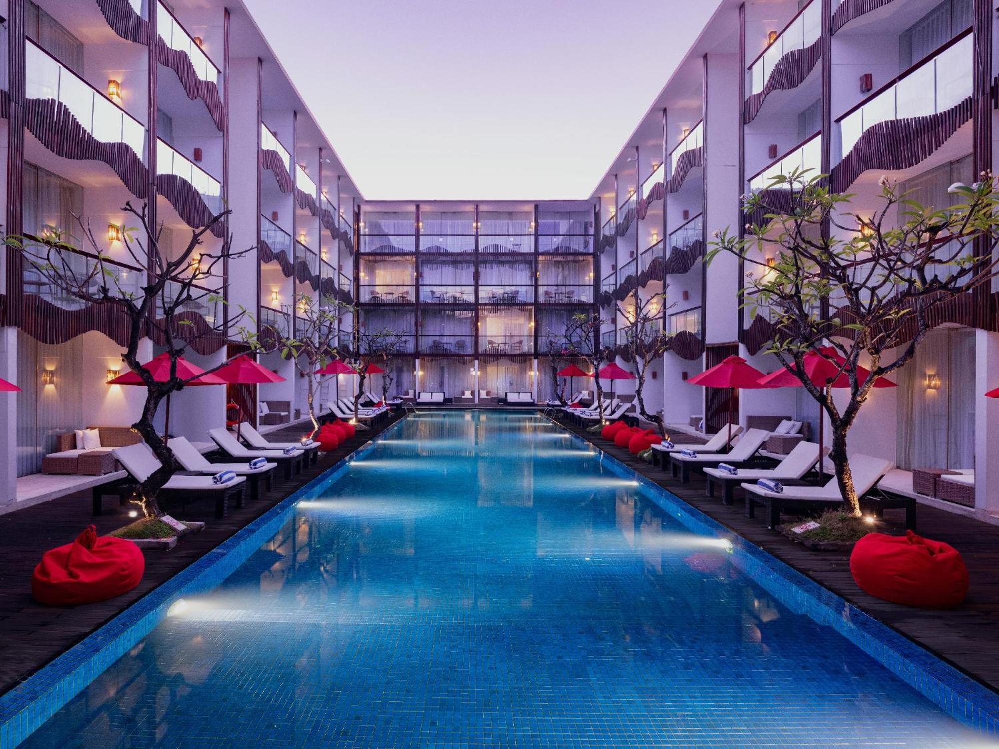 The Bene Hotel Kuta Lombok Exterior foto